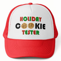 Holiday Cookie Tester Truckers Hat by mikek92349 Holiday Cookie Tester Truckers Hat