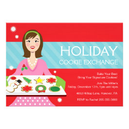 Holiday Cooking Baking Party Invite