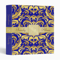 Holiday Damask Photo Book Scrapbook Binder