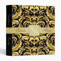 Holiday Damask Photo Book Scrapbook Binder