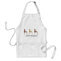 Holiday Deer aprons by Sylinden Holiday Deer aprons