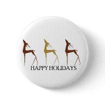 Holiday Deer buttons