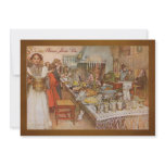 Holiday  Dinner Party with Carl Larsson Personalized Invite