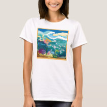 Holiday dip in the ocean t-shirts by Annaart Holiday dip in the ocean t-shirts