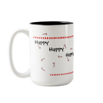 Holiday Dog Mug by robokim Holiday Dog Mug