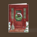 Holiday Door Card cards