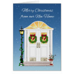Holiday Door, New Home, Greeting Greeting Card
