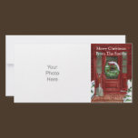 Holiday Door Photo Card photo cards