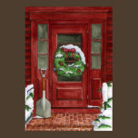 Holiday Door Print