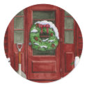 Holiday Door Sticker sticker
