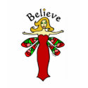 Holiday Dragonfly Fairy T-Shirt