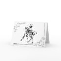 Holiday Dressage Card