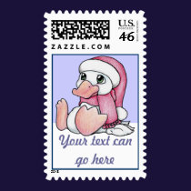 Holiday Ducky postage