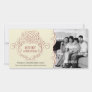 Holiday Filigree Ornamental photo card photo cards