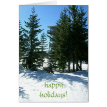 Holiday FIre Lookout card