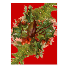 Holiday Foral-Postcard