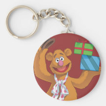 Holiday Fozzie the Bear 2 Key Chain