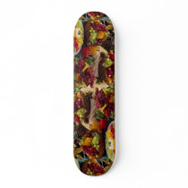 Holiday fruit baskets skateboard deck