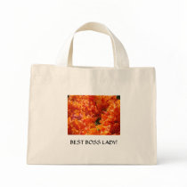 HOLIDAY GIFT Best Boss Lady! Azaleas Tote Bag by Basleeartprintgifts HOLIDAY GIFT Best Boss Lady! Azaleas Tote Bag