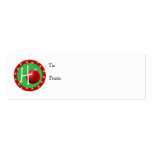 Holiday Gift Tag Business Card