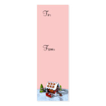Holiday Gift Tag business cards