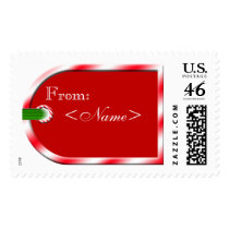 Holiday Gift Tag Stamp