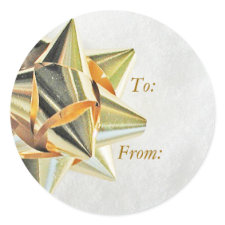 Holiday Gift Tag sticker