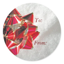Holiday Gift Tag sticker