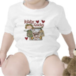 infant_creeper - Buy this Christmas gift, featuring a candy cane Christmas angel, standing next to a decorative jar filled with candy canes,  for that special person in your life.: Sizes s,m,l,xl Available colors: white