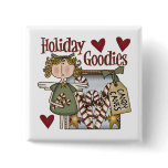 square_button - Buy this Christmas gift, featuring a candy cane Christmas angel, standing next to a decorative jar filled with candy canes,  for that special person in your life.: Sizes  Available colors: 0
