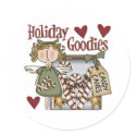 Holiday Goodies Christmas Stickers