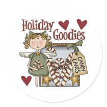Holiday Goodies Christmas Stickers by CowPieCreek Holiday Goodies Christmas Stickers
