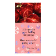 holiday greeting photo card
