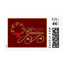 Holiday Greetings - Christmas Postage Stamps