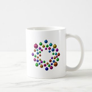 holiday greetings coffee mug