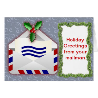 Mailman Greeting Cards | Zazzle