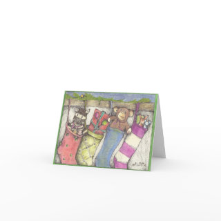Holiday Greetings Greeting Card
