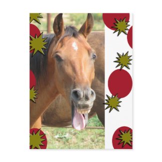 Holiday Greetings postcard