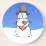 Holiday Heart U coasters