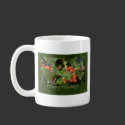 Holiday Holly - Happy Holidays mugs by HolidayGreetings Holiday Holly - Happy Holidays mugs