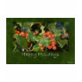 Holiday Holly - Happy Holidays
