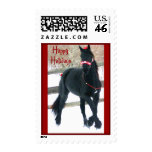 Holiday Horse Postage Stamps