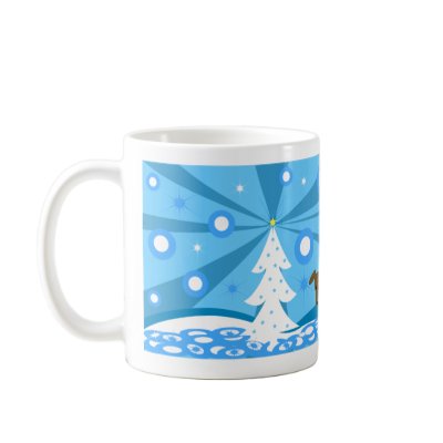 Holiday Hotdog Mugs by totallypainted