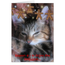 Holiday Humor Series Greeting Card