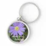 Holiday Island, Arkansas Wildflower Asters Keychains