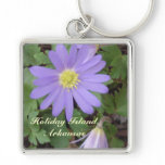 Holiday Island Springtime Asters Key Chains