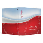 Holiday Joy 3 Ring Binders
