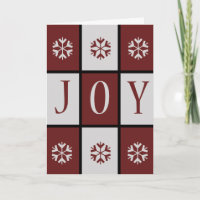 Holiday Joy card