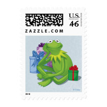 Holiday Kermit Postage Stamps