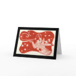 Holiday Kiss Greeting Card